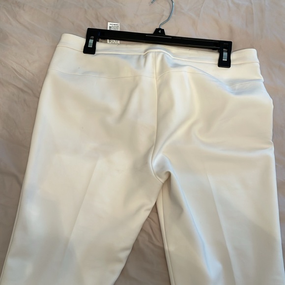 Zara classic slim pant size 8 in beige - Picture 4 of 7